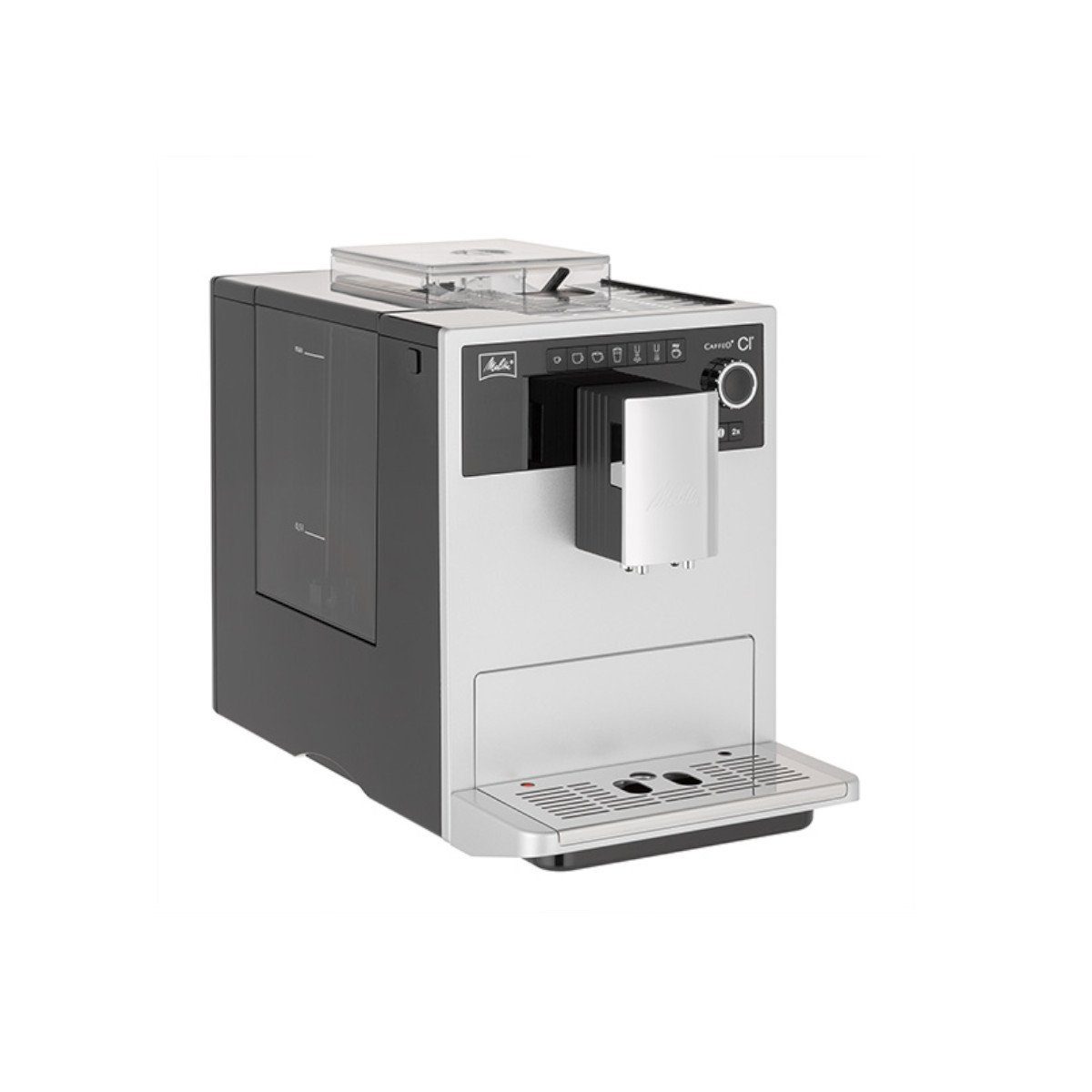 Melitta Kaffeevollautomat CI E970-101 Programmierbare Brühtemperatur Silber