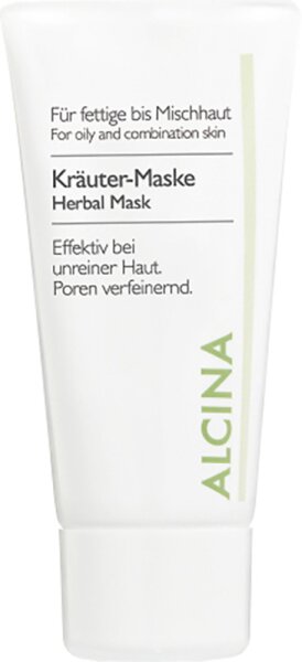 ALCINA Kräuter-Maske Fettige bis Mischhaut Gesichtsmaske