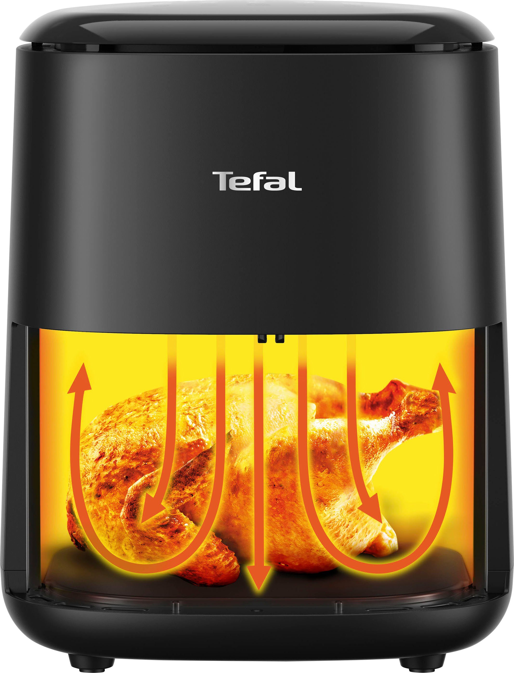 Tefal Heißluftfritteuse EY1458 Easy Fry Compact, 1300 W
