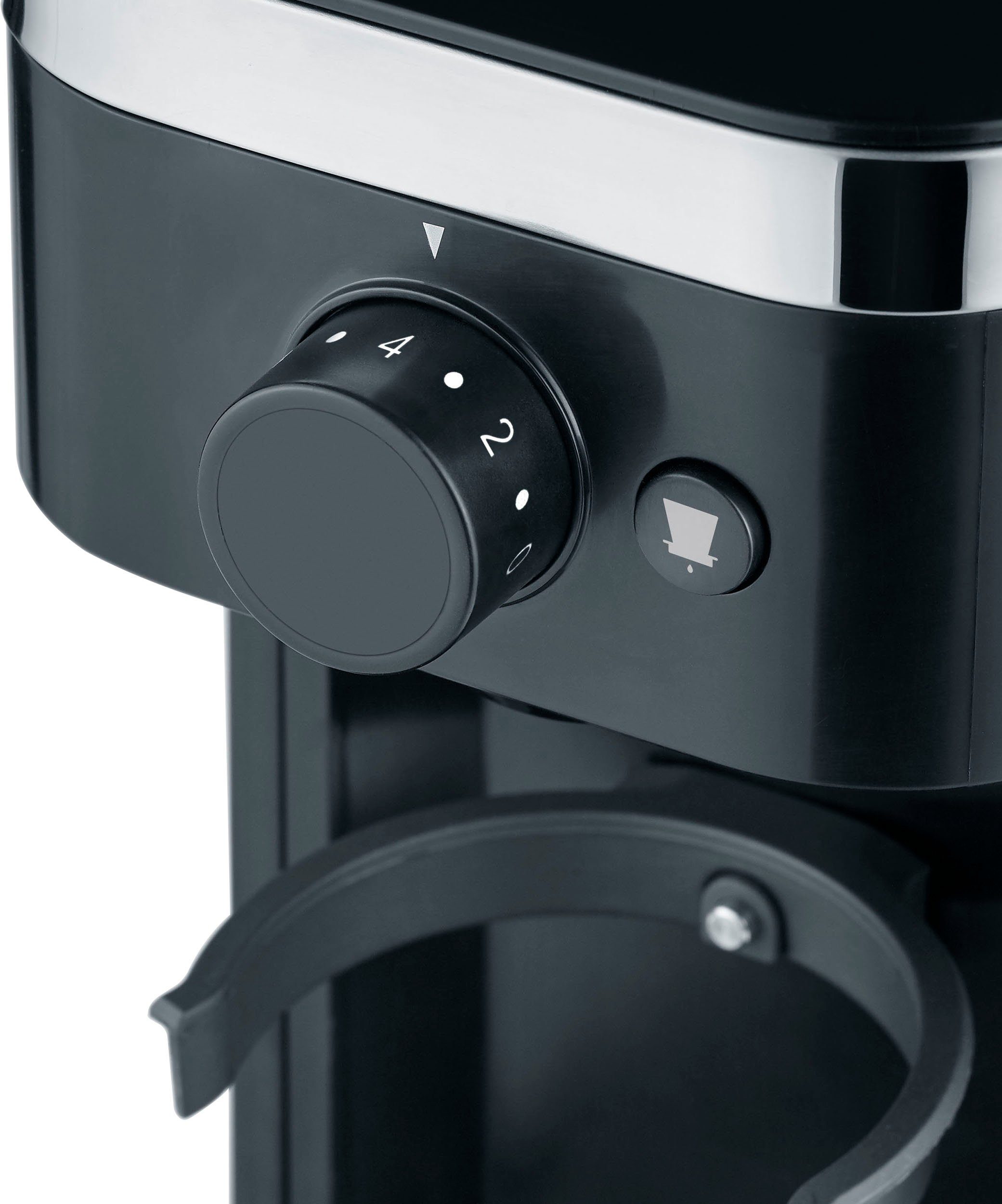 Graef Kaffeemühle CM 502, schwarz, 135 W, Kegelmahlwerk
