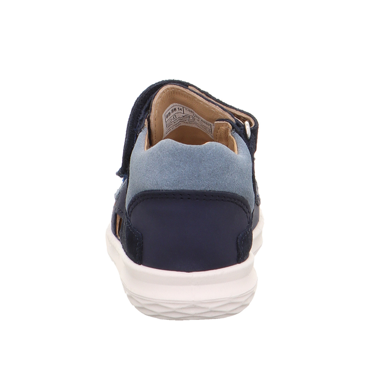 BUMBLEBEE - Blau Sandale mit Klettverschluss