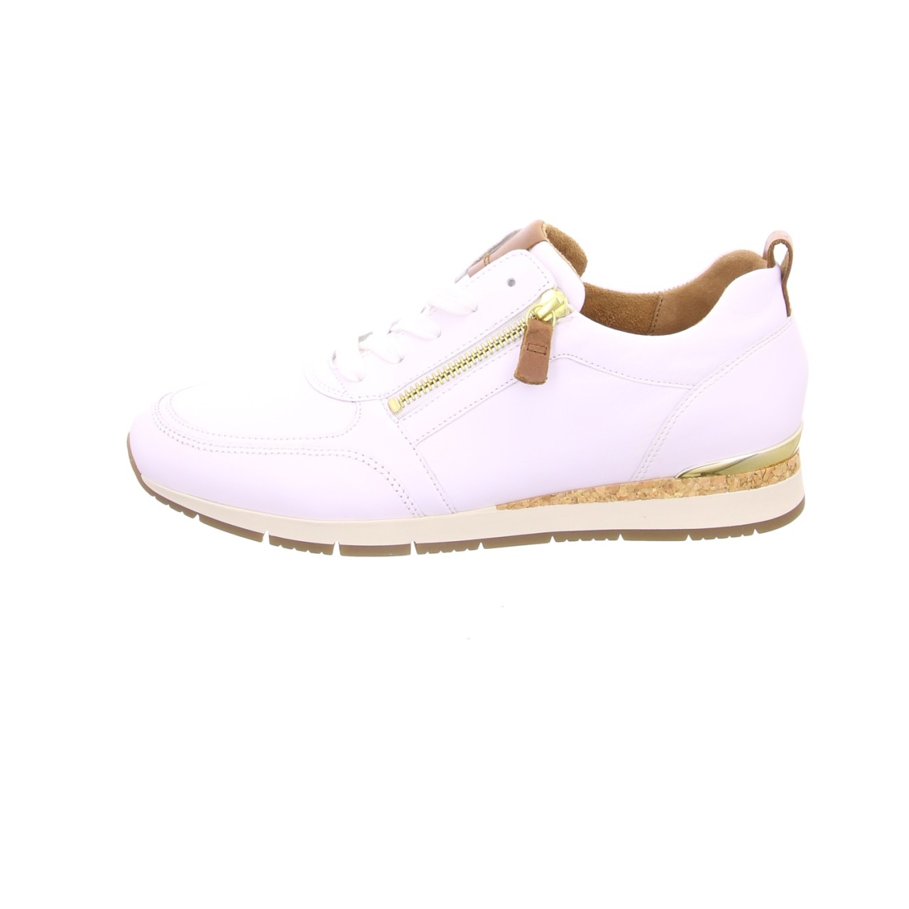 GABOR Freizeit Schnürer beige Gabor Fashion Sneaker low 43.411.21 beig