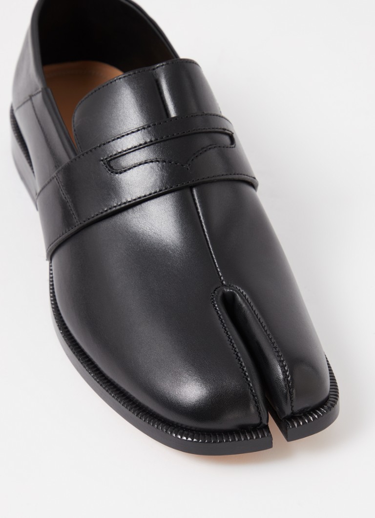 Mokasyny Maison Margiela Tabi ze skóry cielęcej