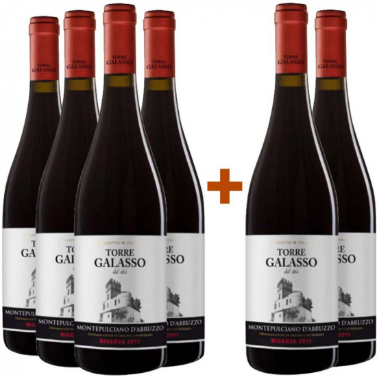 4+2 Paket Montepulciano d'Abruzzo Riserva DOC - Ettore Galasso