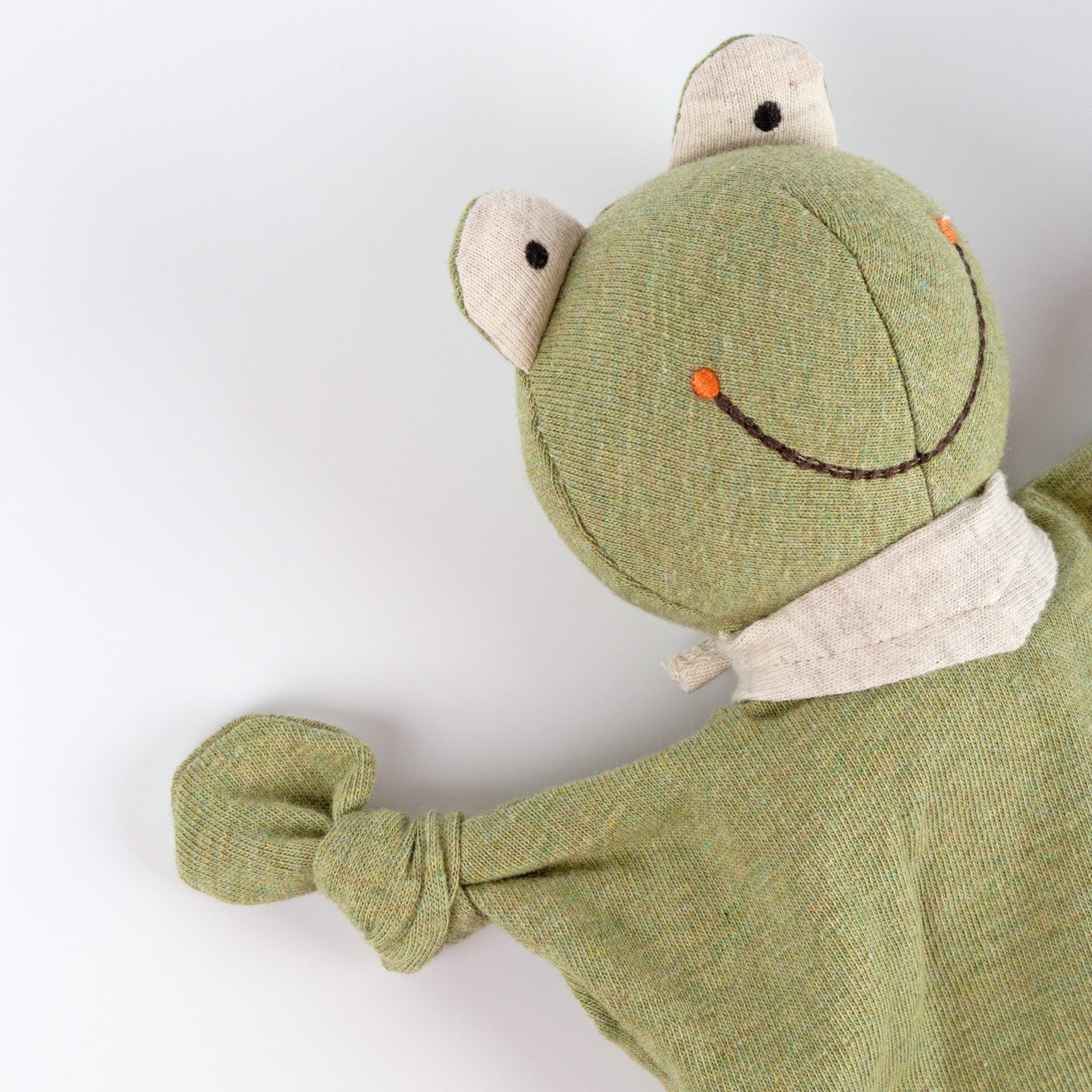Baby Mini Schnuffeltuch Frosch