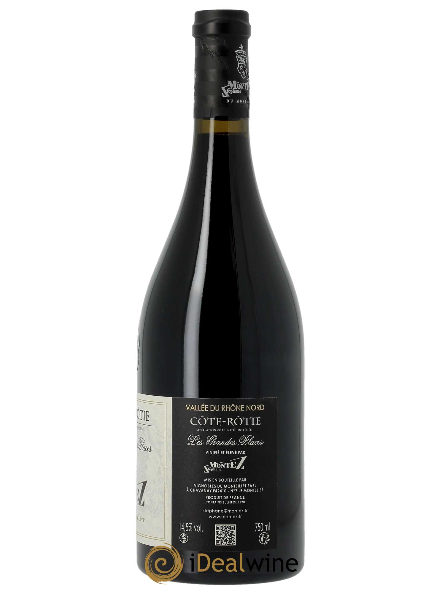 Côte-Rôtie Les Grandes Places Monteillet (Domaine du) - Stéphane Montez  2019 - Lot de 1 Bouteille