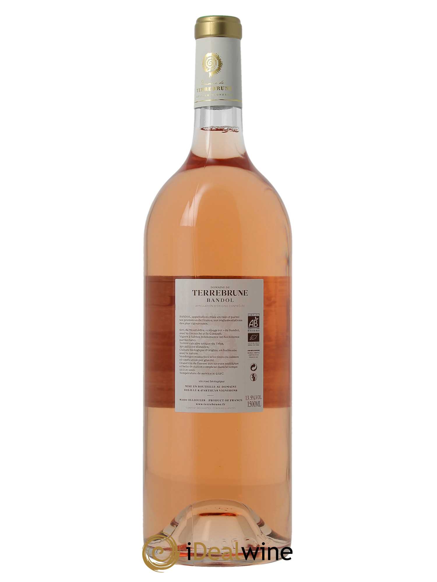Bandol Terrebrune (Domaine de)  2021 - Lot de 1 Magnum