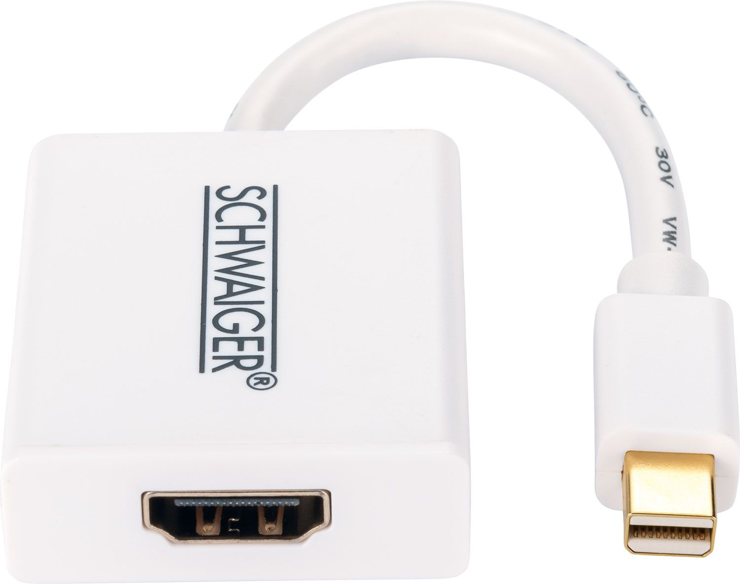 Schwaiger HDMI - Mini DisplayPort Adapterkabel