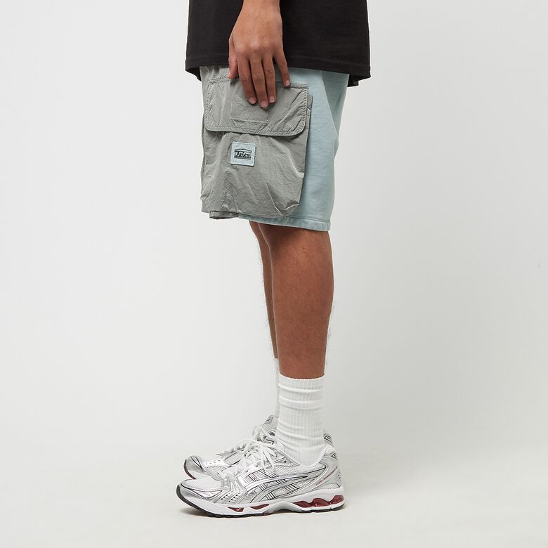 Aries Nylon Hybrid Sweatshort grey/blue
