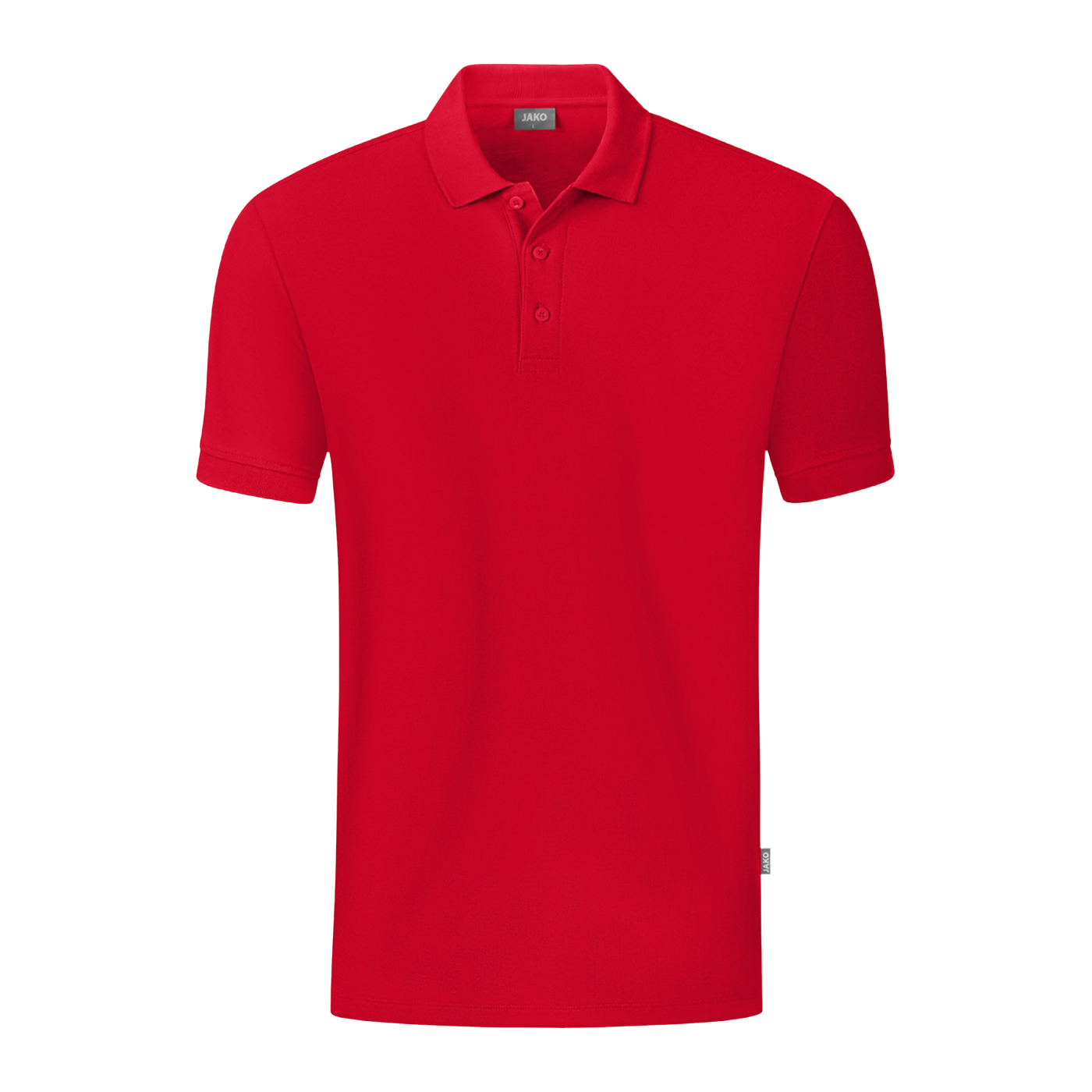 JAKO Organic Polo Shirt Rot F100