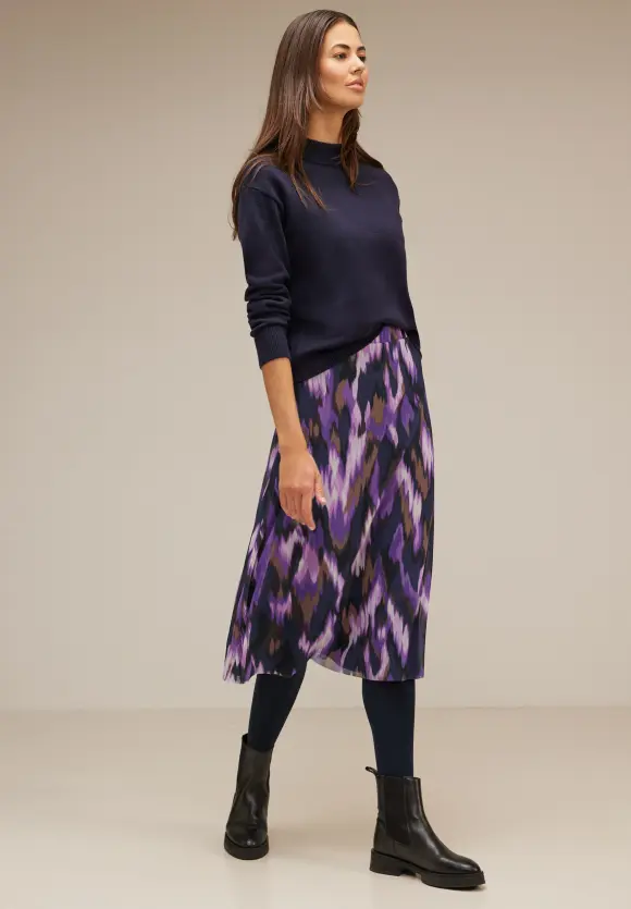 Street One Midi Mesh Rock