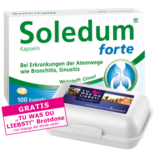 SOLEDUM Kapseln forte 200 mg  100 St  Kapseln, magensaftresistent