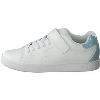 Geox J Eclyper Girl Sneaker in weiß