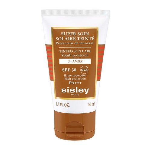 Sisley Super Soin Solaire тонирана крема за сунчање SPF 30, ћилибарна боја