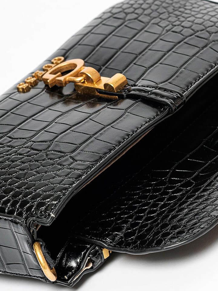 Guess Umhängetasche in Schwarz - (B)25 x (H)14 x (T)5,5 cm günstig kaufen onesize