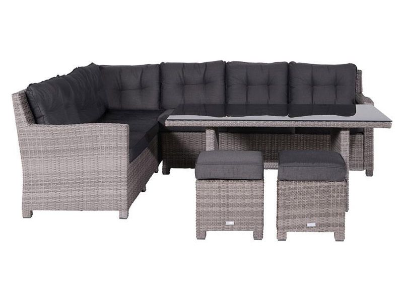 Zweite Chance Outdoor Feelings Blue Dining Loungeset 3