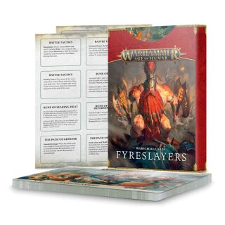 Warscroll Cards: Fyreslayers (84-04) (EN)