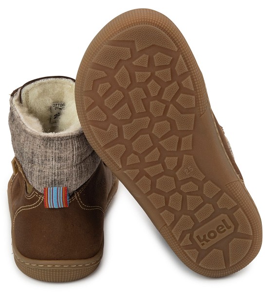 Koel bare ~ Deemer 2.0 HighCut Schnürschuh Winter + Tex ~ Chocolate