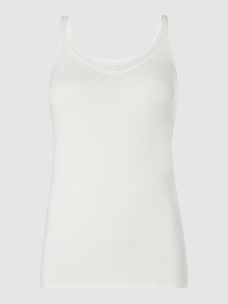 Personal Fit Top mit Stretch-Anteil in offwhite