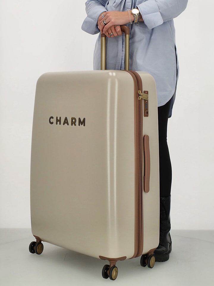 Charm 2tlg. Hardcase-Trolleyset in Beige günstig kaufen onesize