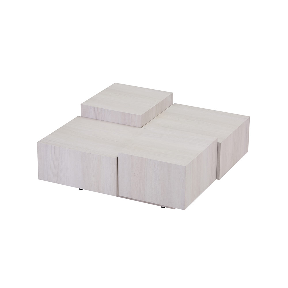 Home Deluxe Couchtisch NAYELI - Helle Holzoptik