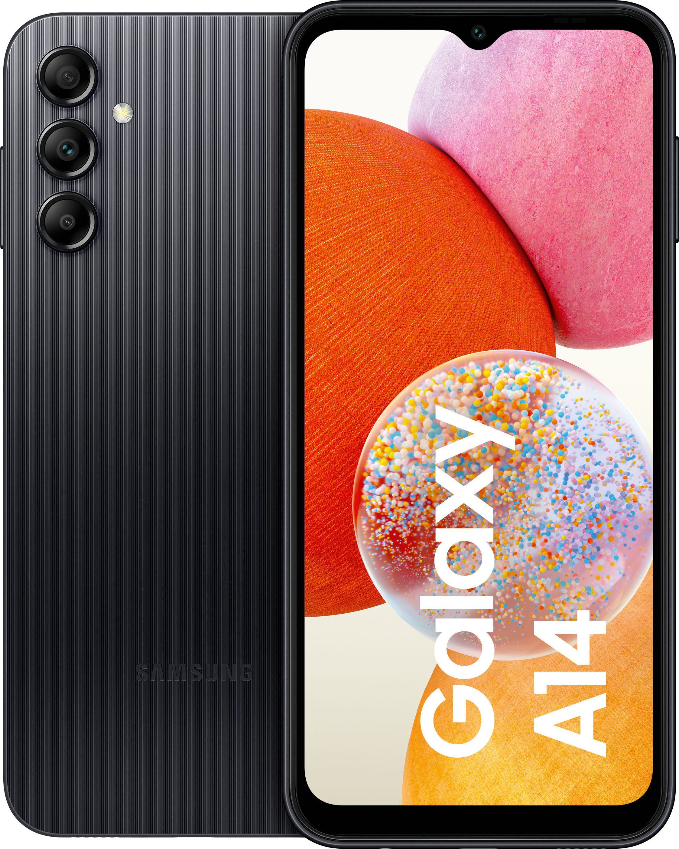 Samsung Galaxy A14, LTE, 64GB Smartphone (16,72 cm/6,6 Zoll, 64 GB Speicherplatz, 50 MP Kamera)