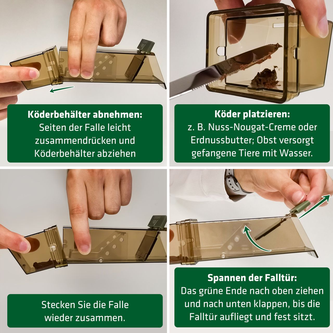 Gardigo Maus-Lebend-Falle