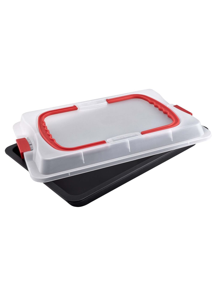 Dr. Oetker Backblech mit Transporthaube BAKE & GO günstig kaufen onesize