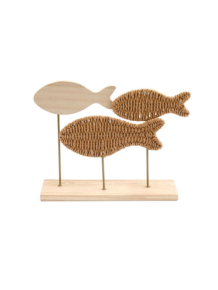 SiL Interiors Dekoobjekt in Hellbraun - (B)38 x (H)28 cm günstig kaufen onesize