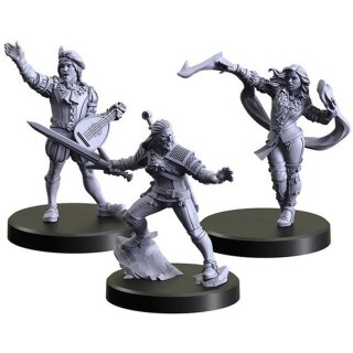 MFC - The Witcher Miniaturen - Yennefer - Rittersporn - Geralt