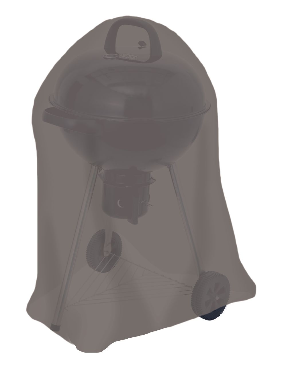Tepro Univ.Abdeckhaube Kugelgrill gr.