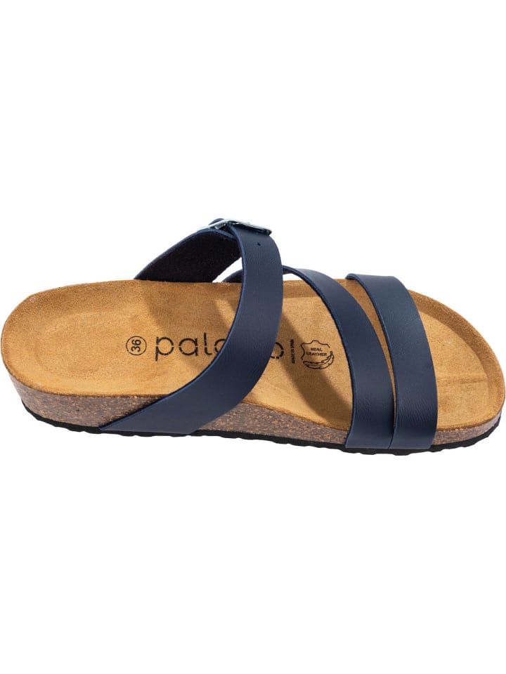 palado Pantoletten in Matt Blau günstig kaufen