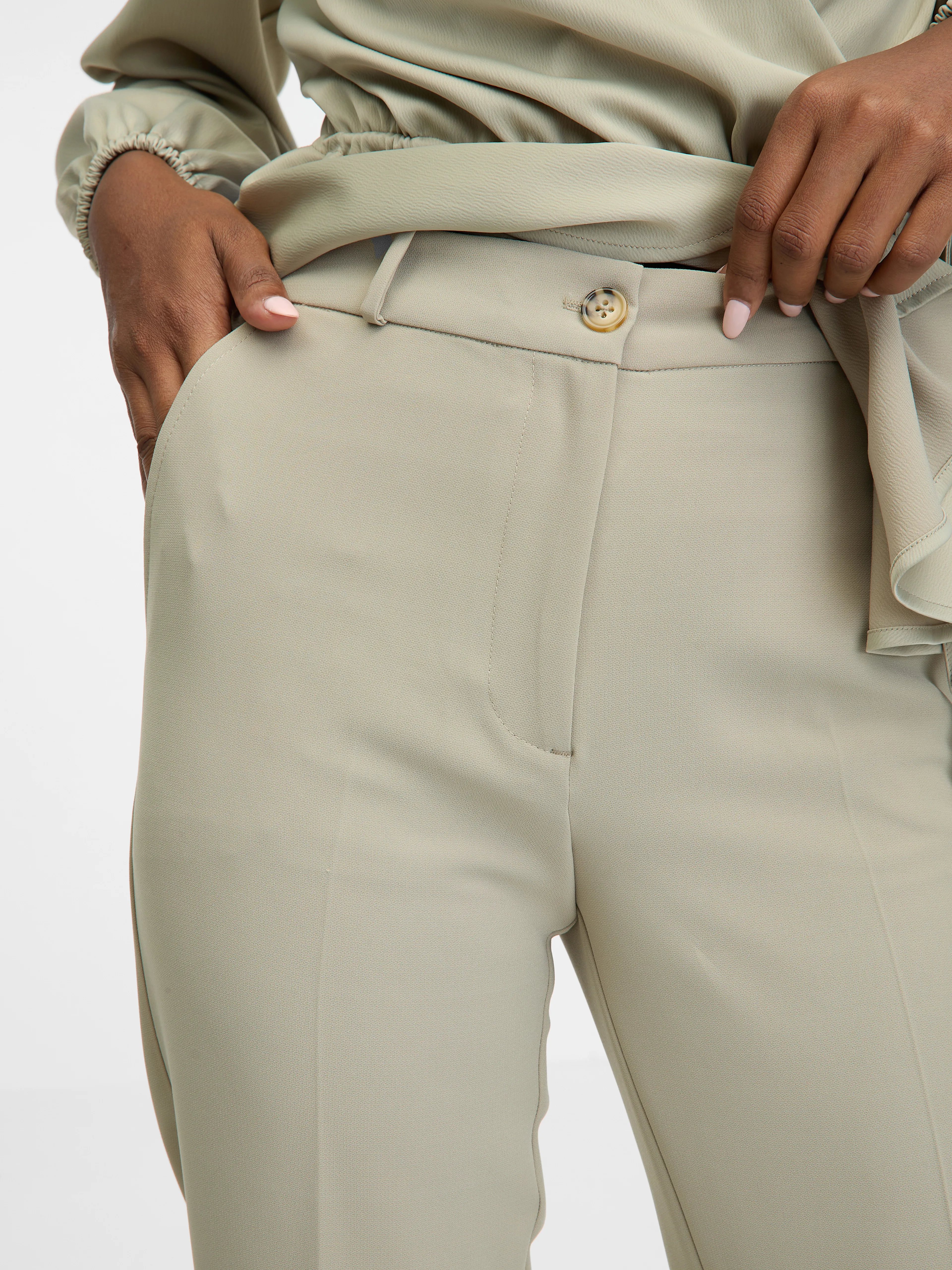 Khakifarbene Damenhose ORSAY