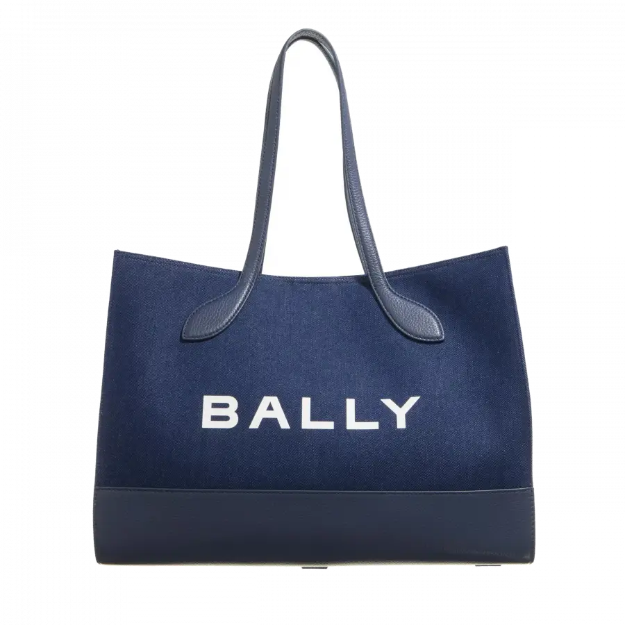 Bally - Bally Handle Bags Textil Blue - blau