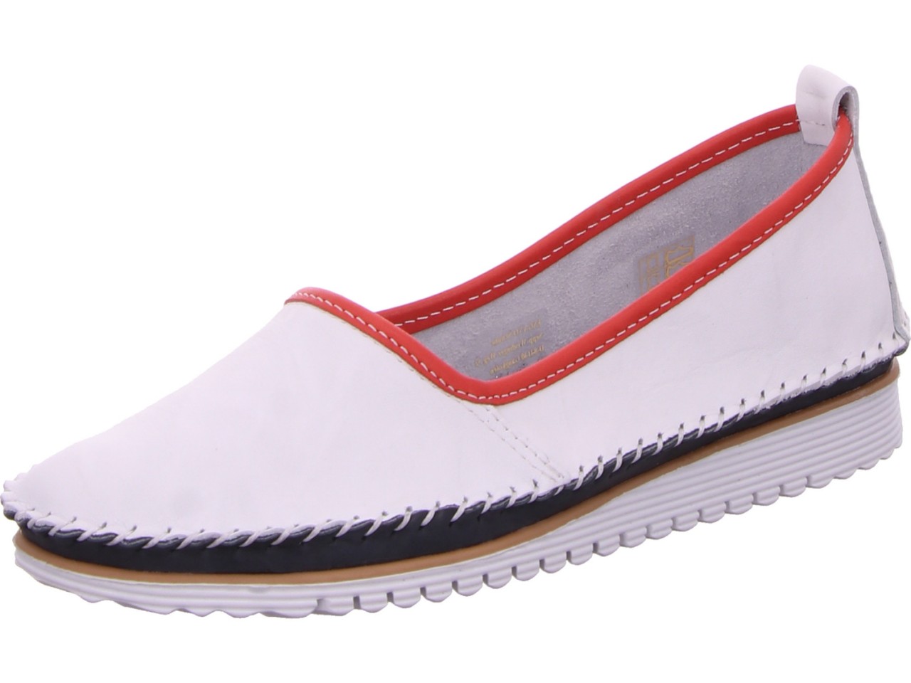 ESGANO Ballerinas weiss