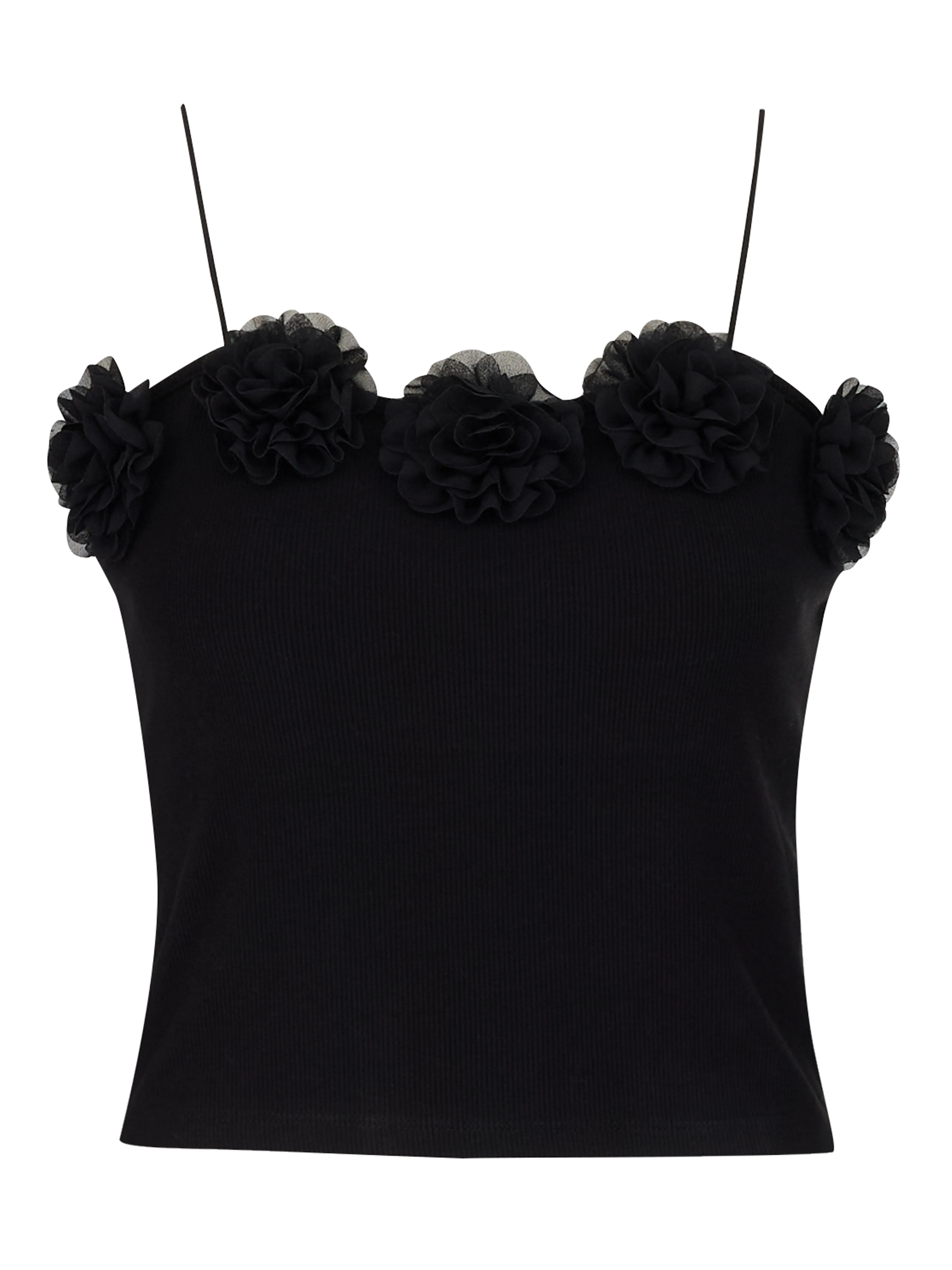Schwarzes Damen-Tank-Top ORSAY