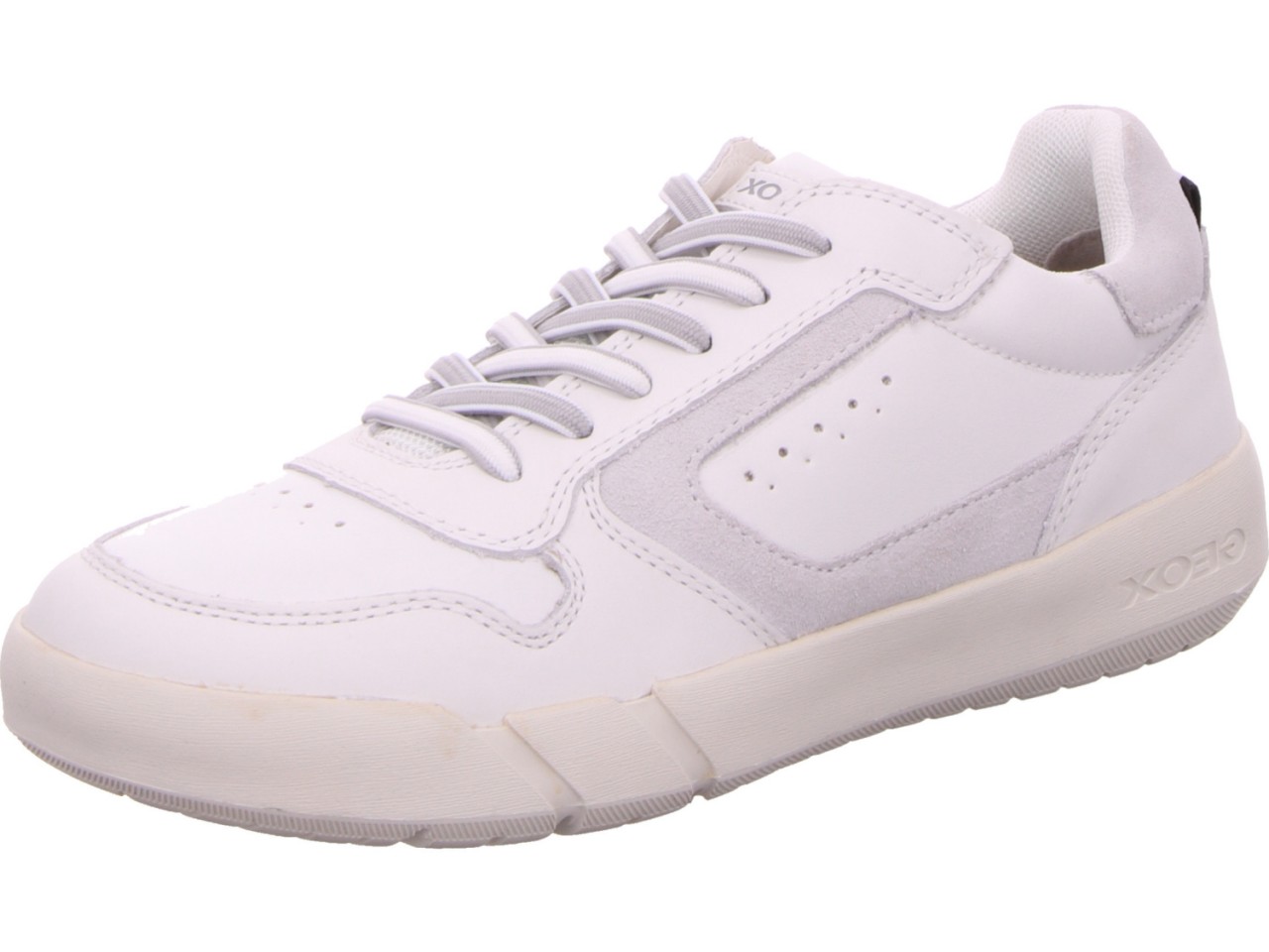 GEOX Sportliche Slipper weiss J HYROO B. A