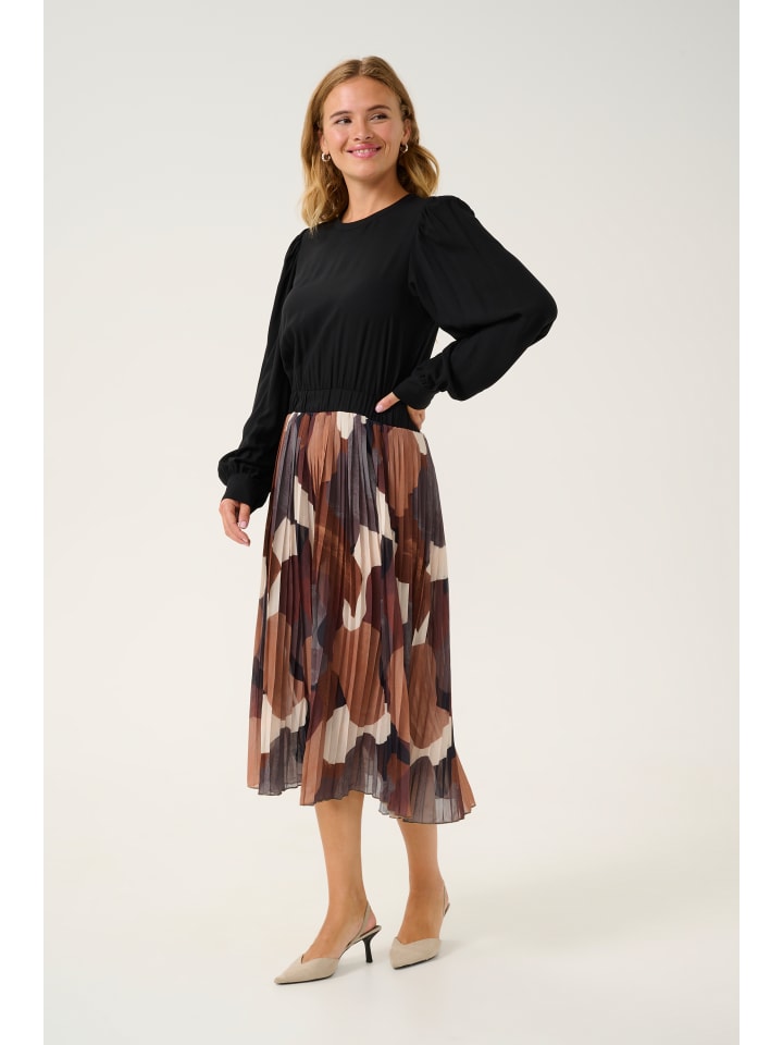 CULTURE Jerseykleid CUcarly in Black Art günstig kaufen
