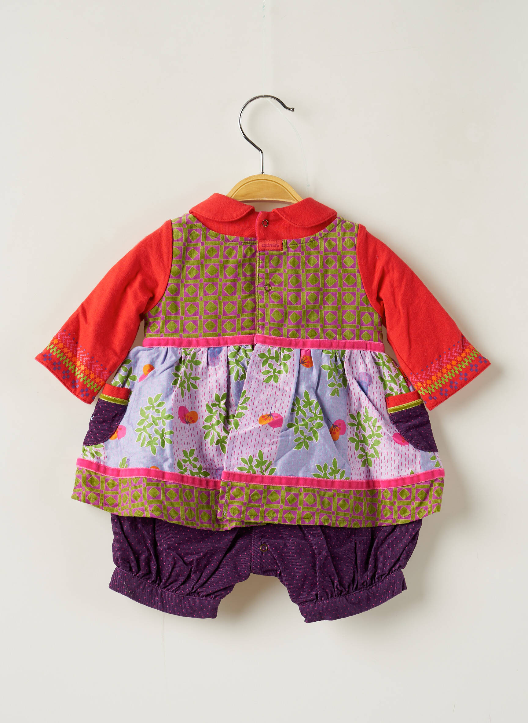 Catimini Combi Shorts Fille couleur violet