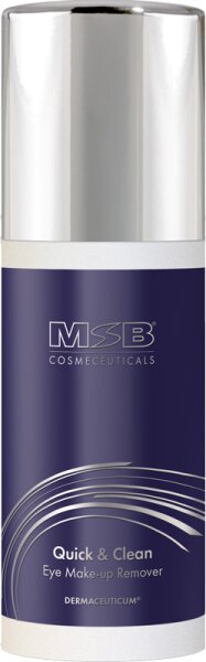 MSB Cosmeceuticals Basic Care Quick & Clean Eye Make-up Remover Augenmake-up Entferner