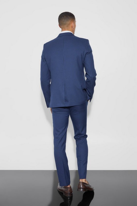 Einreihige Slim Anzugjacke