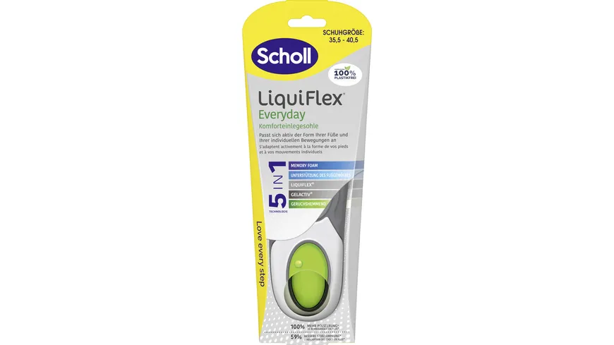 Scholl Liqui Flex Einlegesohlen Everyday S