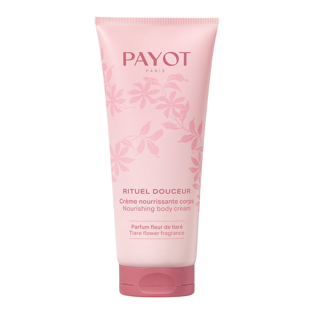 Payot CRÈME NOURRISSANTE CORPS PARFUM FLEUR DE TIARÉ Soin fondant lumière aux microcristaux de quartz rose