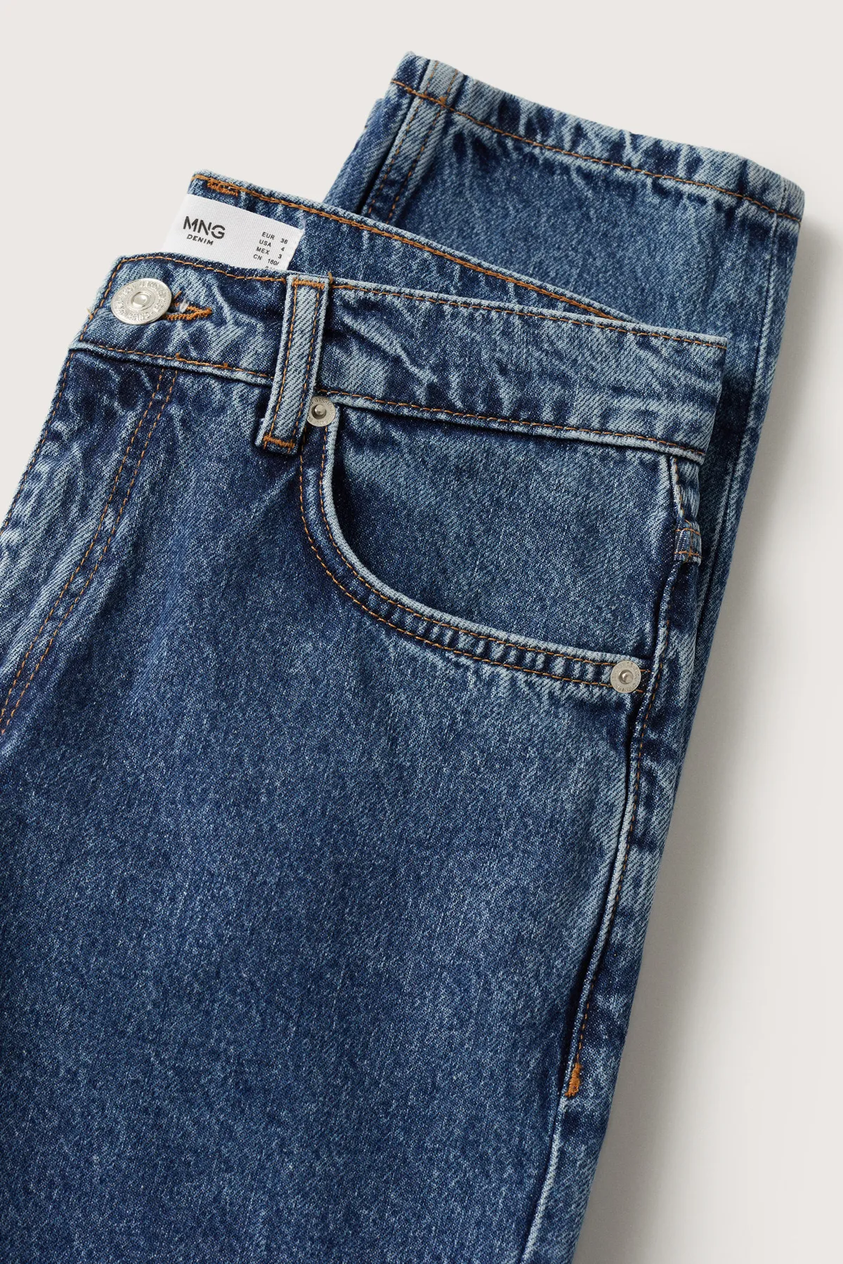 MANGO Woman  Jeans - Dunkelblau - Boyfriend