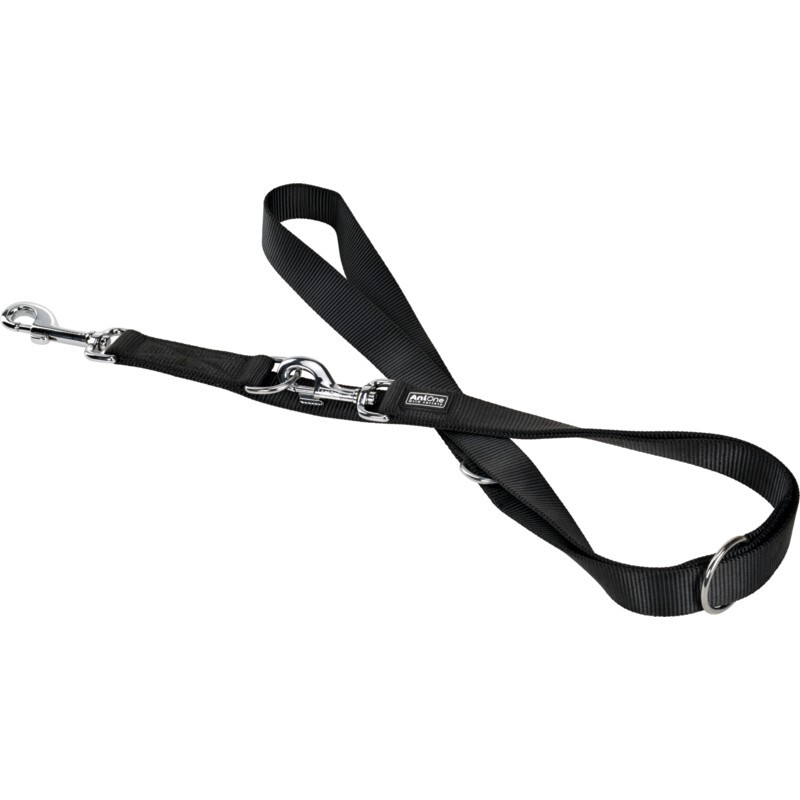 AniOne Hundeleinen AniOne Führleine Classic Nylon XL schwarz