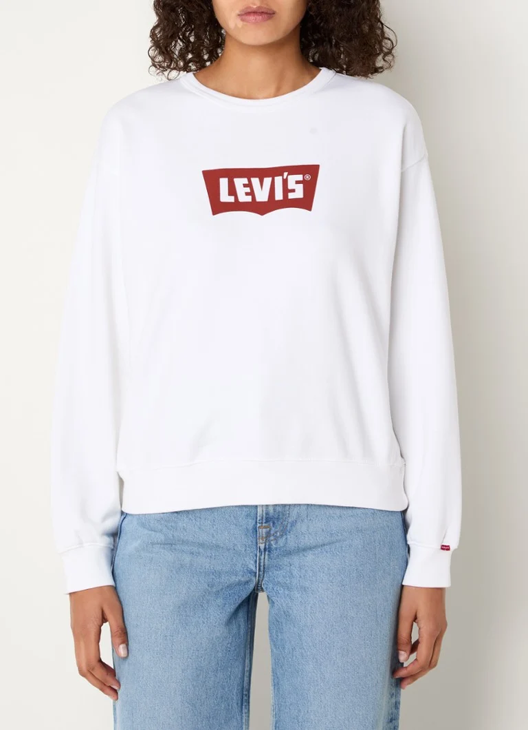 Levi'sin neulepusero logoprintillä