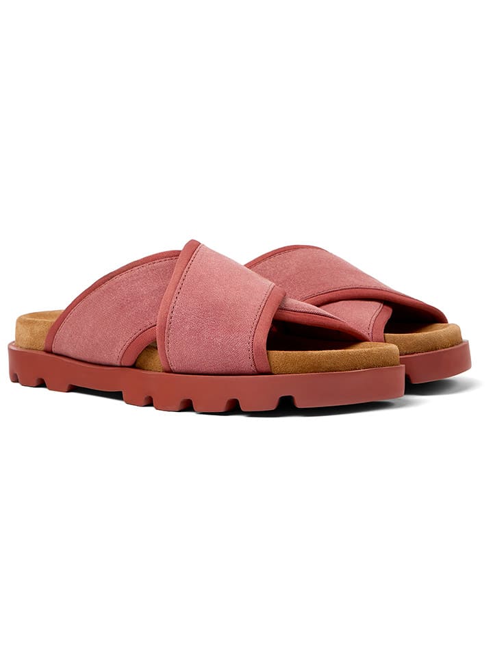 Camper Pantoletten in Rot günstig kaufen