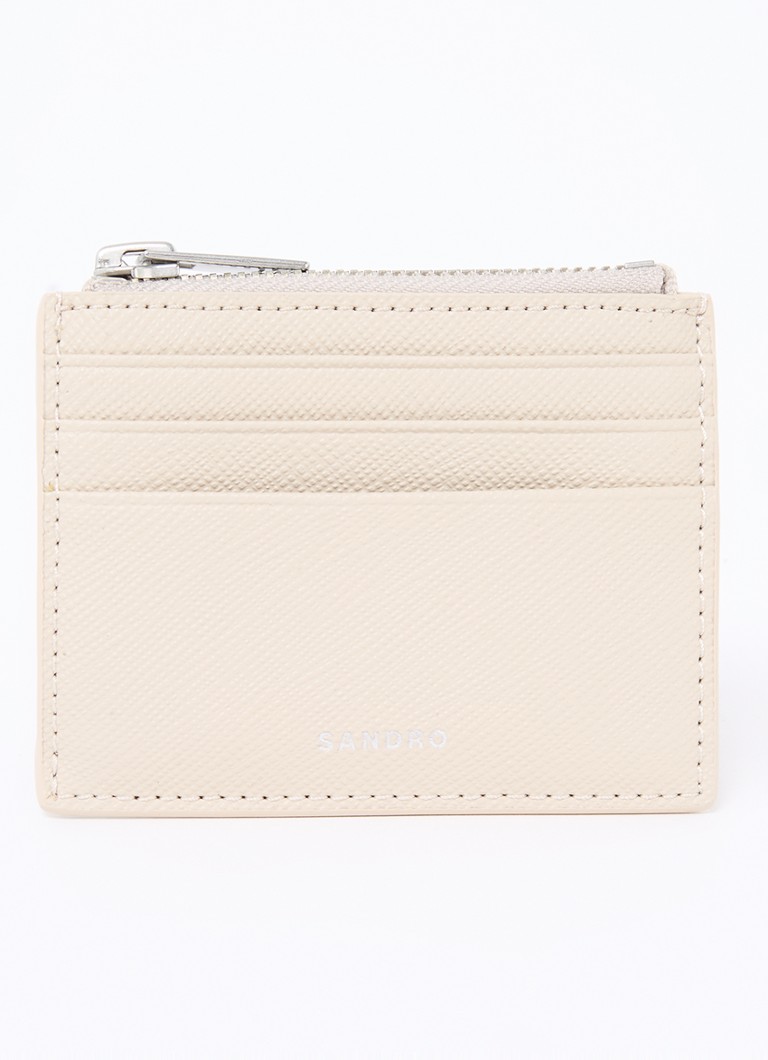 Porte-cartes en cuir Sandro