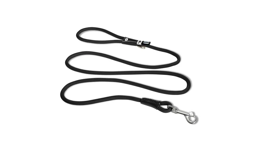curli Stretch Comfort Leine Schwarz L
