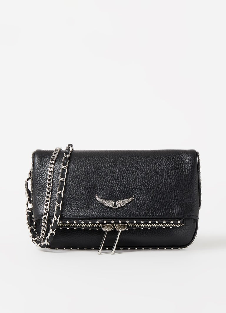 Geantă de umăr din piele Zadig&Voltaire Rock Nano